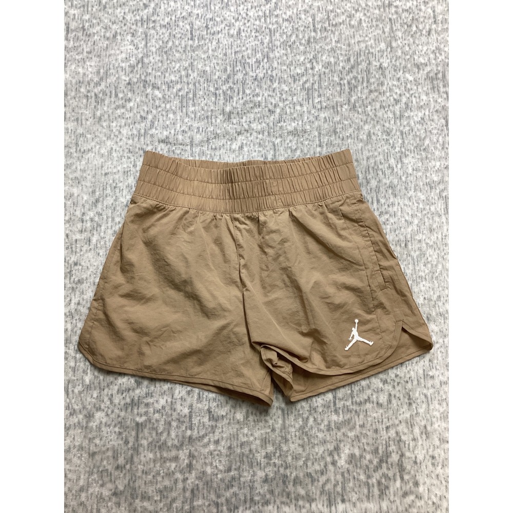 Jordan Girls Athletic‎ Shorts Legend Medium Brown XL 13-15Y Jumpman 45D170-XA3